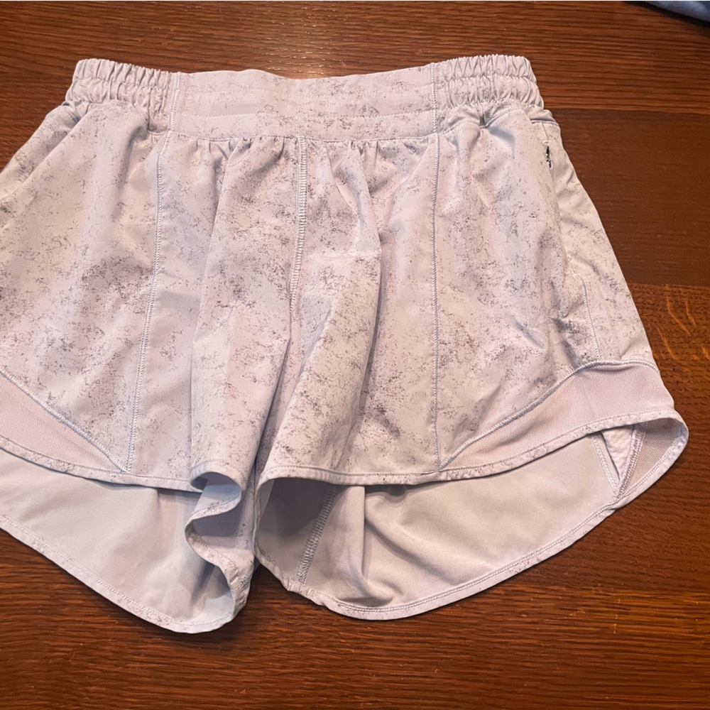 Lululemon gray flecked shorts